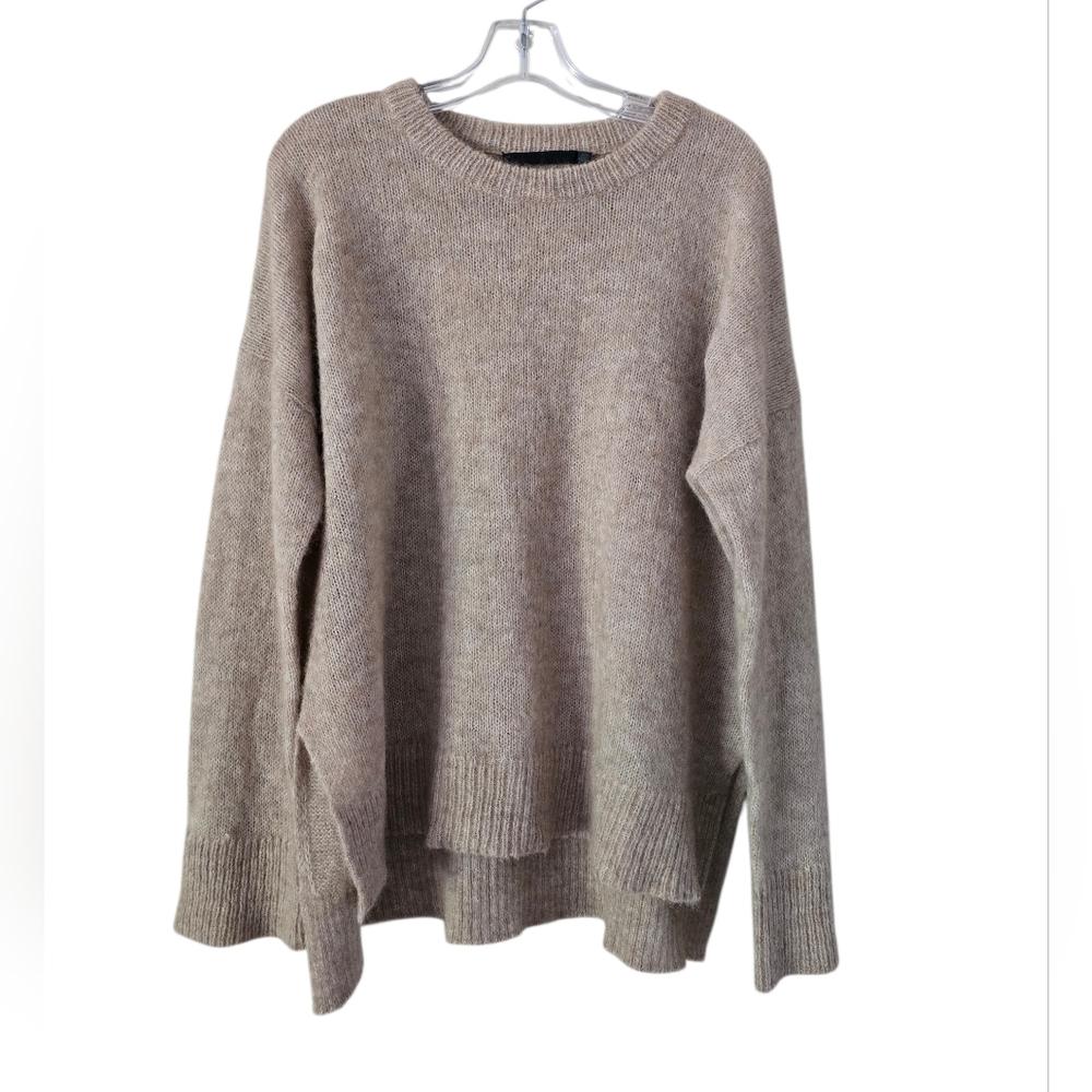 JENNI KAYNE Womens Sweater Alpaca Wool Blend Size XXL Beige